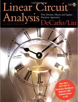 linear circuits analysis by de carlo 2nd edition