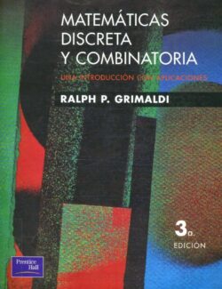 Matemáticas Discretas y Combinatoria – Ralph P. Grimaldi – 3ra Edición