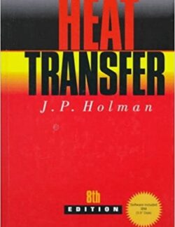 heat transfer j p holman 8