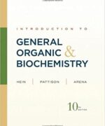 introduction to general organic and biochemistry morris hein 10th edition 1