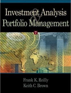 Investment Analysis & Portfolio Management – Frank K. Reilly – 7th Edition