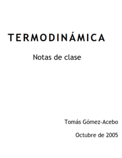 termodinamica notas de clase tomas gomez acebo 1ra edicion