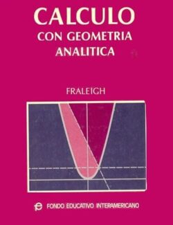 calculo con geometria analitica john b fraleigh 1ra edicion
