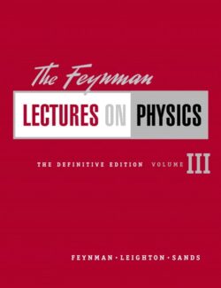 lectures on physics volumen 3 feynman