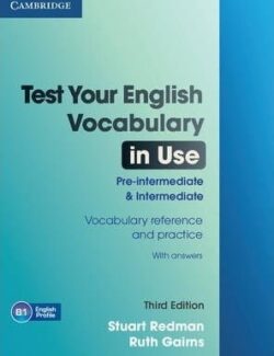 English Vocabulary in Use: Preintermediate – Michael McCarthy, Felicity O´Dell – 9th Edition