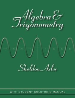 algebra and trigonometry sheldon axler