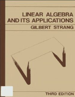 algebra lineal y sus aplicaciones gilbert strang 3ra edicion
