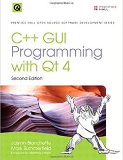 c gui programming with qt 4 jasmin blanchette mark summerfield 2nd edition
