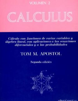 Cálculo Volumen 2 – Tom M. Apostol – 2da Edición
