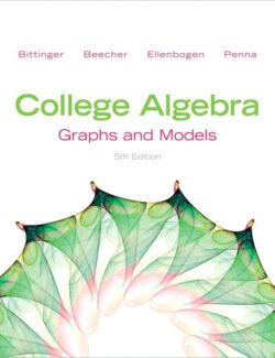 college algebra graphs and models marvin l bittinger 5th edition