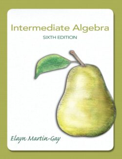 intermediate algebra martin gay 6th edition