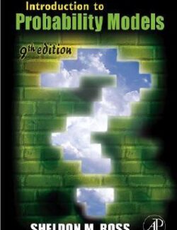 introduction to probability models sheldon m ross 9th edition