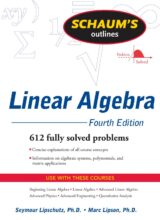 Linear Algebra (Schaum) – Seymour Lipschutz & Marc Lipson – 4th Edition