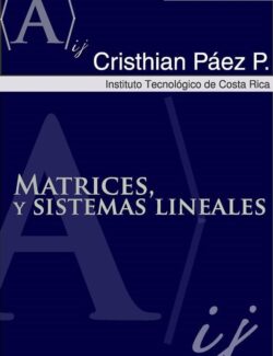 matrices y sistemas lineales christian paez paez