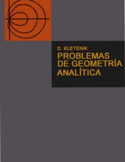 problemas de geometria analitica d kletenik 1ra edicion