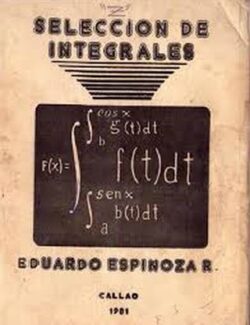 seleccion de integrales 1ra edicion eduardo espinoza ramos