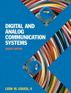 Digital and Analog Communication Systems – León W. Couch – 8th Edition US