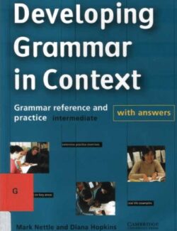 Cambridge Developing Grammar in Context – Mark Nettle, Diana Hopkins – 1st Edition