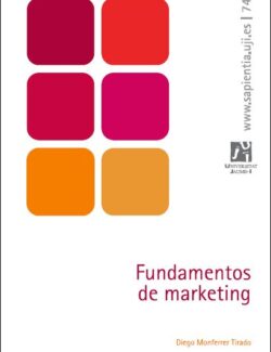 Fundamentos de Marketing – Diego Monferrer Tirado – 1ra Edición