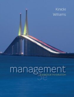 Management. A Practical Introduction – Angelo Kinicki, Brian Williams – 5th Edition