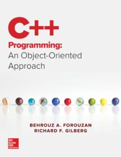 C++ Programming An ObjectOriented Approach - Behrouz A. Forouzan