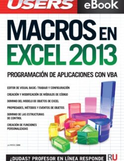 Macros En Excel 2013: Programación de Aplicaciones con VBA (Users) – Viviana Zanini