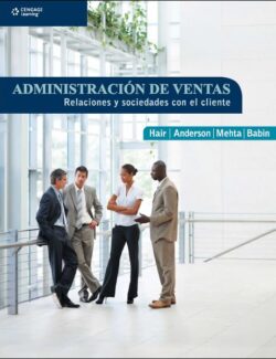 Administración de Ventas – Hair, Anderson, Mehta y Babin – 1ra Edición