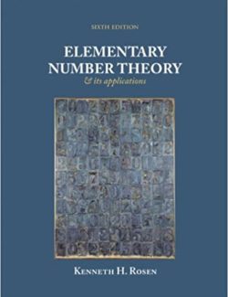 Elementary Number Theory and its Applications – Kenneth Rosen – 6th Edition