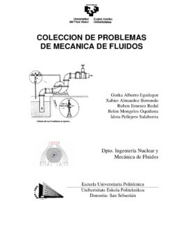 Colección de Problemas de Mecánica de Fluidos - Gorka Alberro Eguilegor