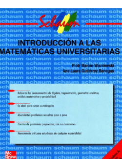 Introducción a las Matemáticas Universitarias (Schaum) – Ana Laura Gutierrez Banegas – 1ra Edición