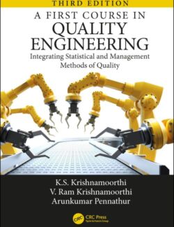 A First Course in Quality Engineering – K. S. Krishnamoorthi – 3rd Edition