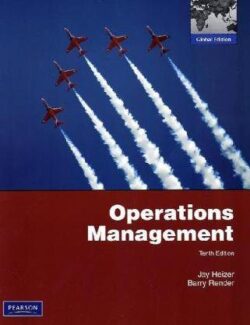 Operations Management – Jay Heizer, Barry Render – 10th Edition