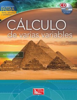 Cálculo de Varias Variables - Ana Elizabeth García - 1ra Edición