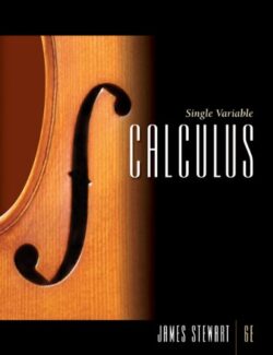 Calculus Single Variable - James Stewart - 6th Edition